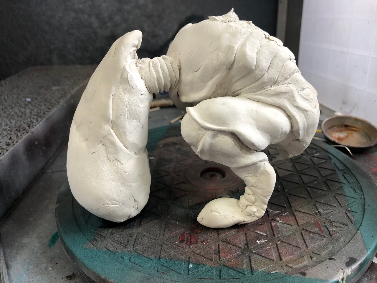 粘土 造形 石粉粘土を使った造形体験