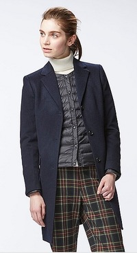 WOMEN ウールカシミヤチェスターコート