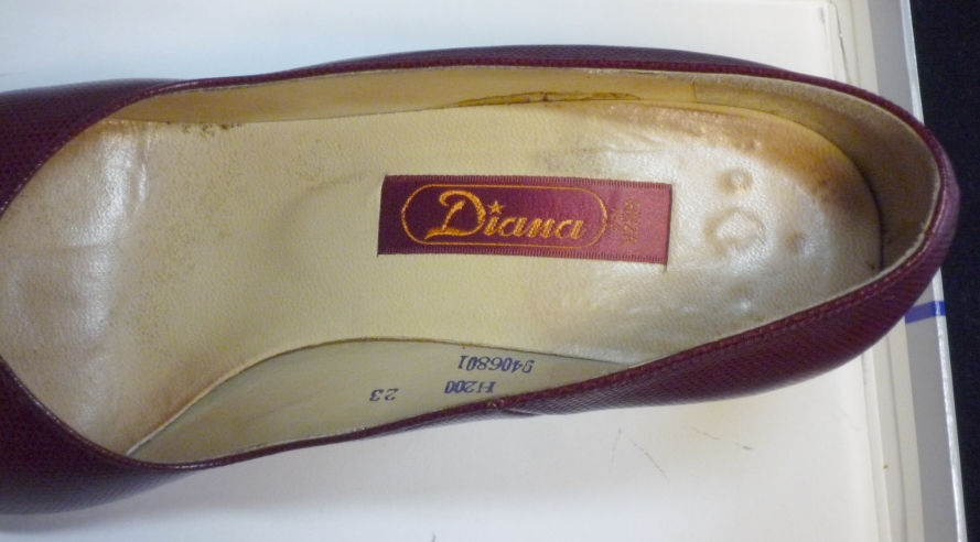 30年前のdiana ダイアナ のハイヒール その美しさ わたしの図書館