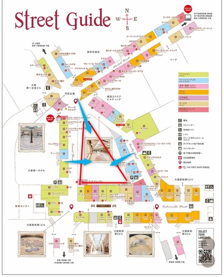 ディアモールマップ