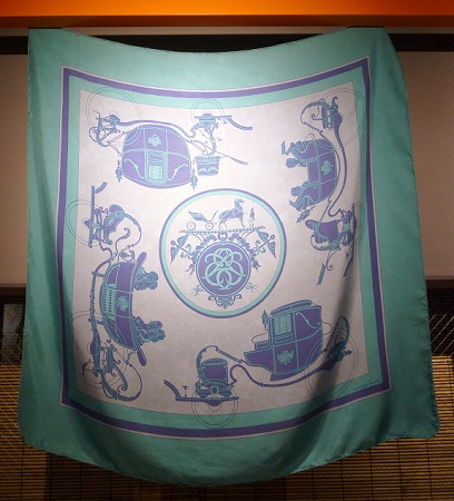 エルメス祇園店限定！スカーフ 世界に1つ