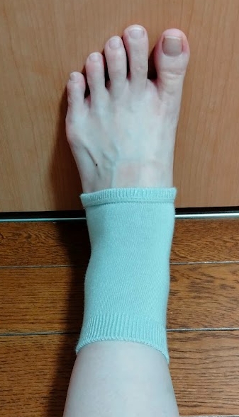 無地かかとロングカバー