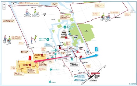 駅からはじまるゆったりサイクリング