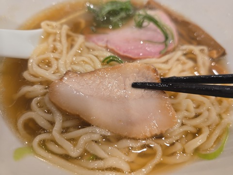 鴇(白醤油・チャーシュー①)