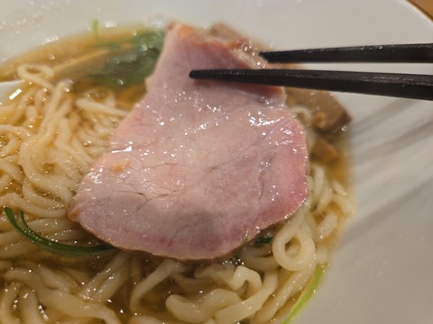 鴇(白醤油・チャーシュー②)