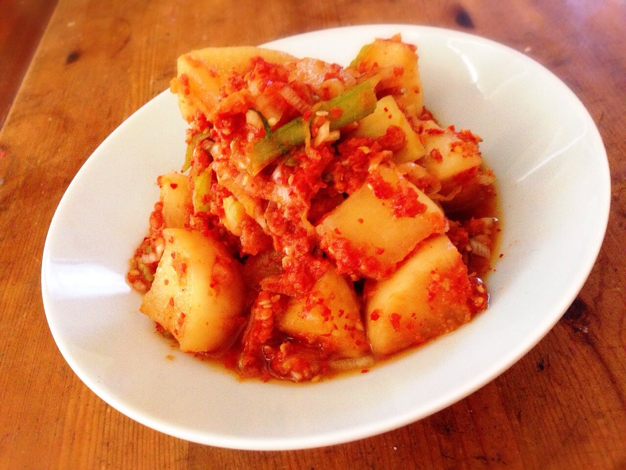 おうちカクテキキムチ ぬくぬくぱくり