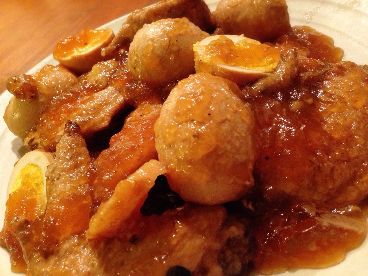 手羽先煮物の残り汁でぷるぷる煮こごり ぬくぬくぱくり