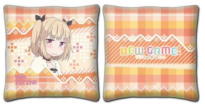 予約開始 New Game ミニクッション 飯島ゆん 関西弁かわいい ぬるオタのアニメグッズ速報