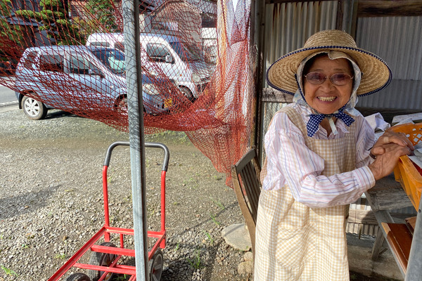 おばあちゃんの笑顔