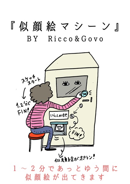 似顔絵マシーン説明イラスト[1]