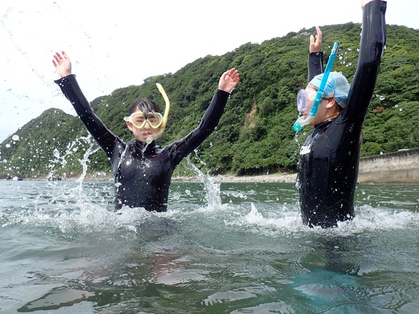 スノーケリング