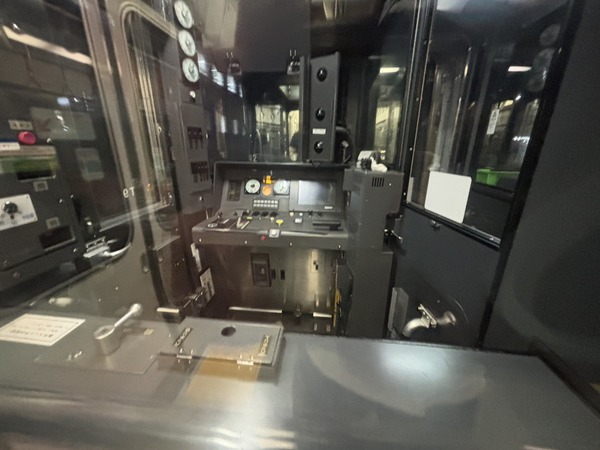 特等席ゲット。三島駅から沼津駅に帰る途中で、電車の運転席をじっくり見てみた。(三島市・沼津市)