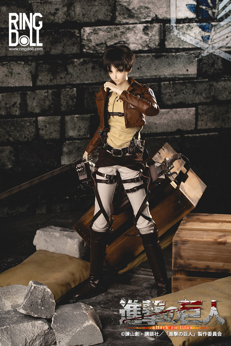 RING DOLL リヴァイ 兵長　キャストドール　進撃の巨人 キャストドール リヴァイ 進撃の巨人」リヴァイ兵長キャストドール