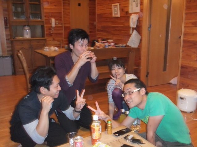 花神楽 コテージなう 沼田町青年女性部