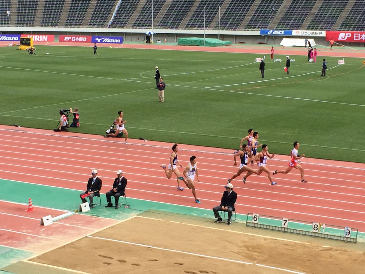 織田記念陸上に行ってきました 陸上競技 ナンバーワンクラブ
