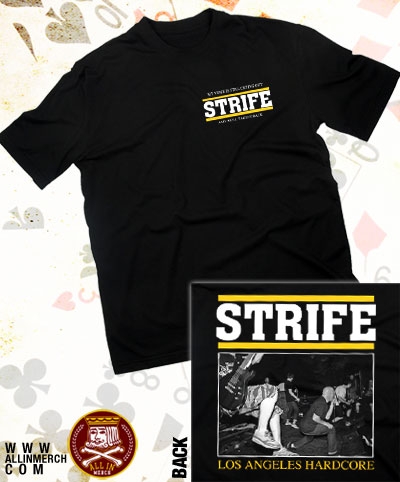 STRIFE バンドTシャツ XL ハードコアTシャツ本掲載デザイン STRIFE バンドTシャツ XL ハードコアTシャツ本掲載デザイン | T