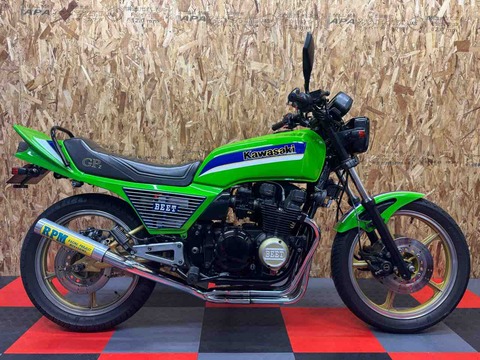 販売車両 国内Z400GP 初年度S57.8月 ライムグリーン フルBEET仕様