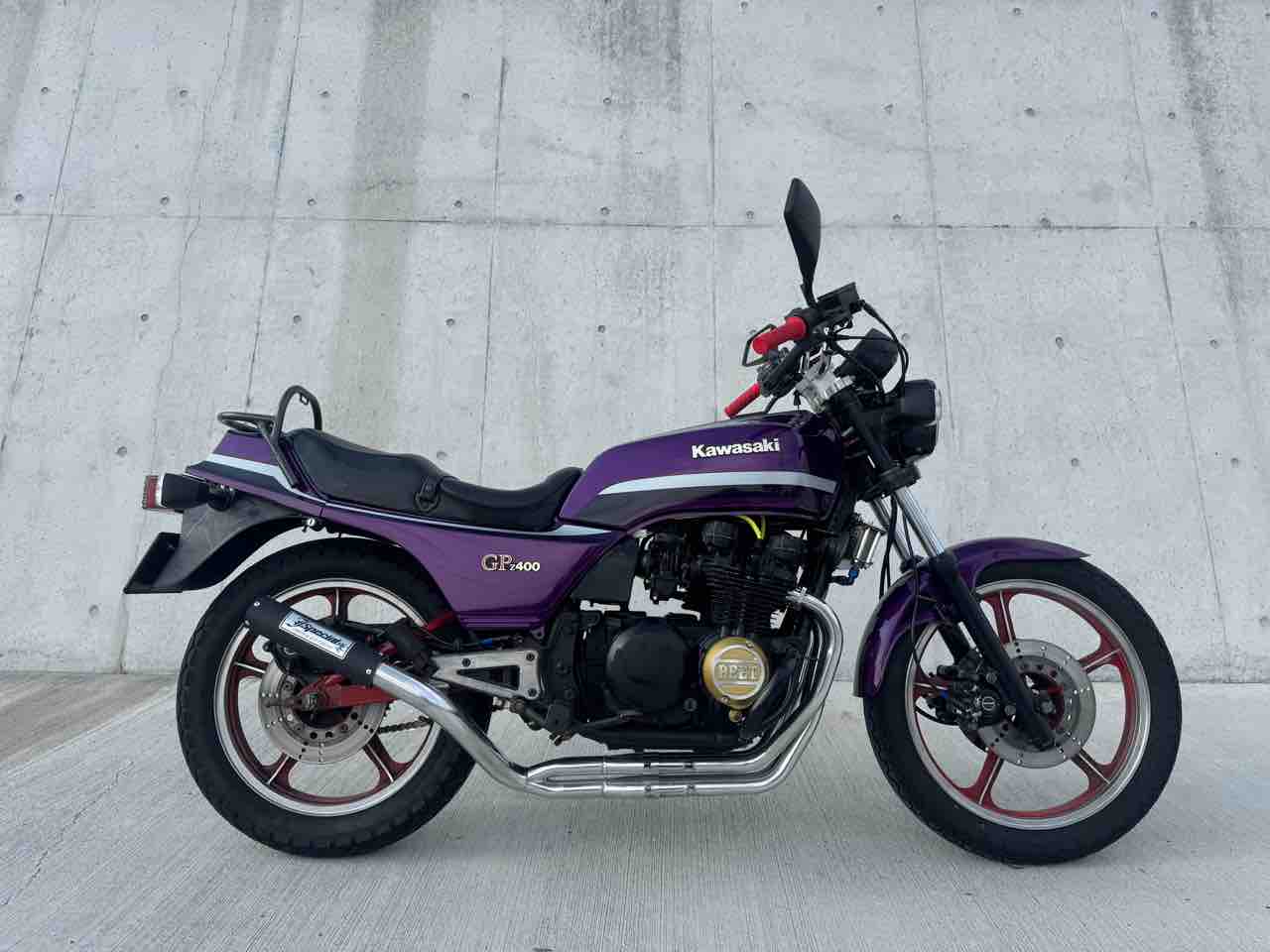 大阪府F様のZ550GP仕様変更完成！ : Z400GP専門店 エムゼクト つね