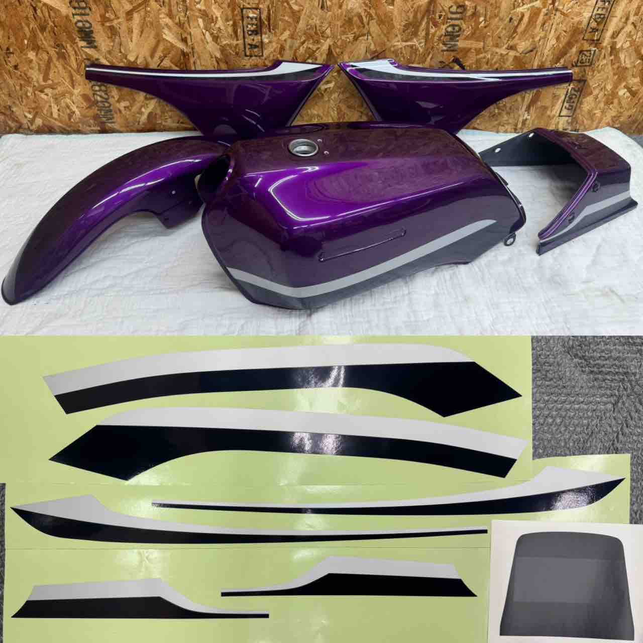 外装ペイント例 色変えカスタムカラーペイント : Z400GP専門店