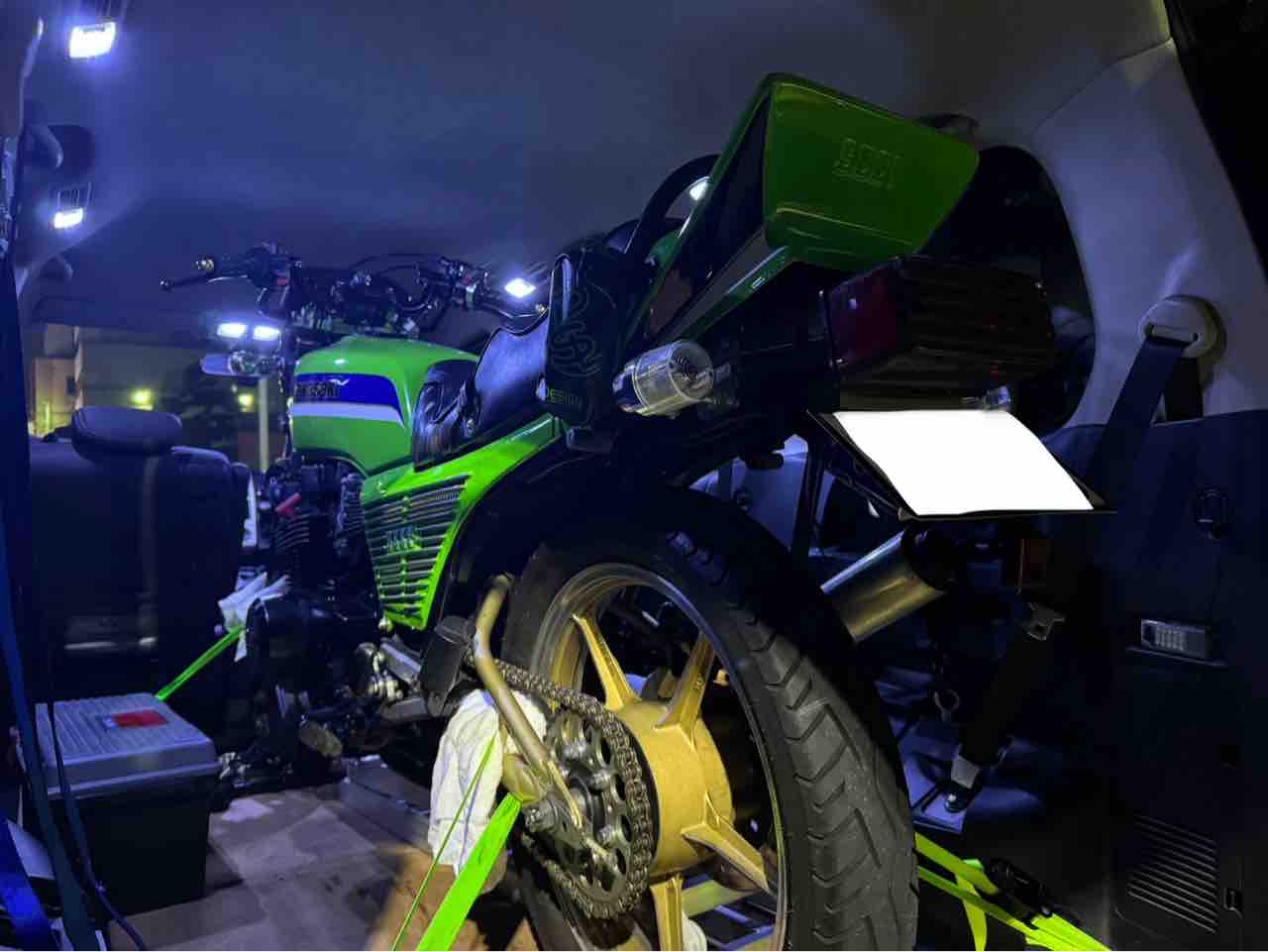大阪府K様のスイングアーム交換 : Z400GP専門店 エムゼクト つね