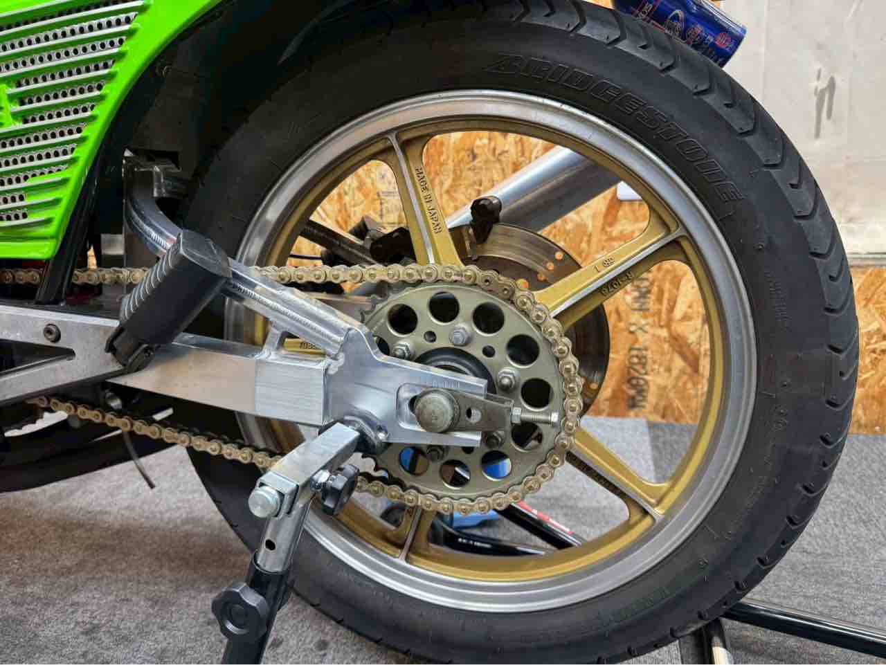 大阪府K様のホイール周りリフレッシュ① : Z400GP専門店 エムゼクト