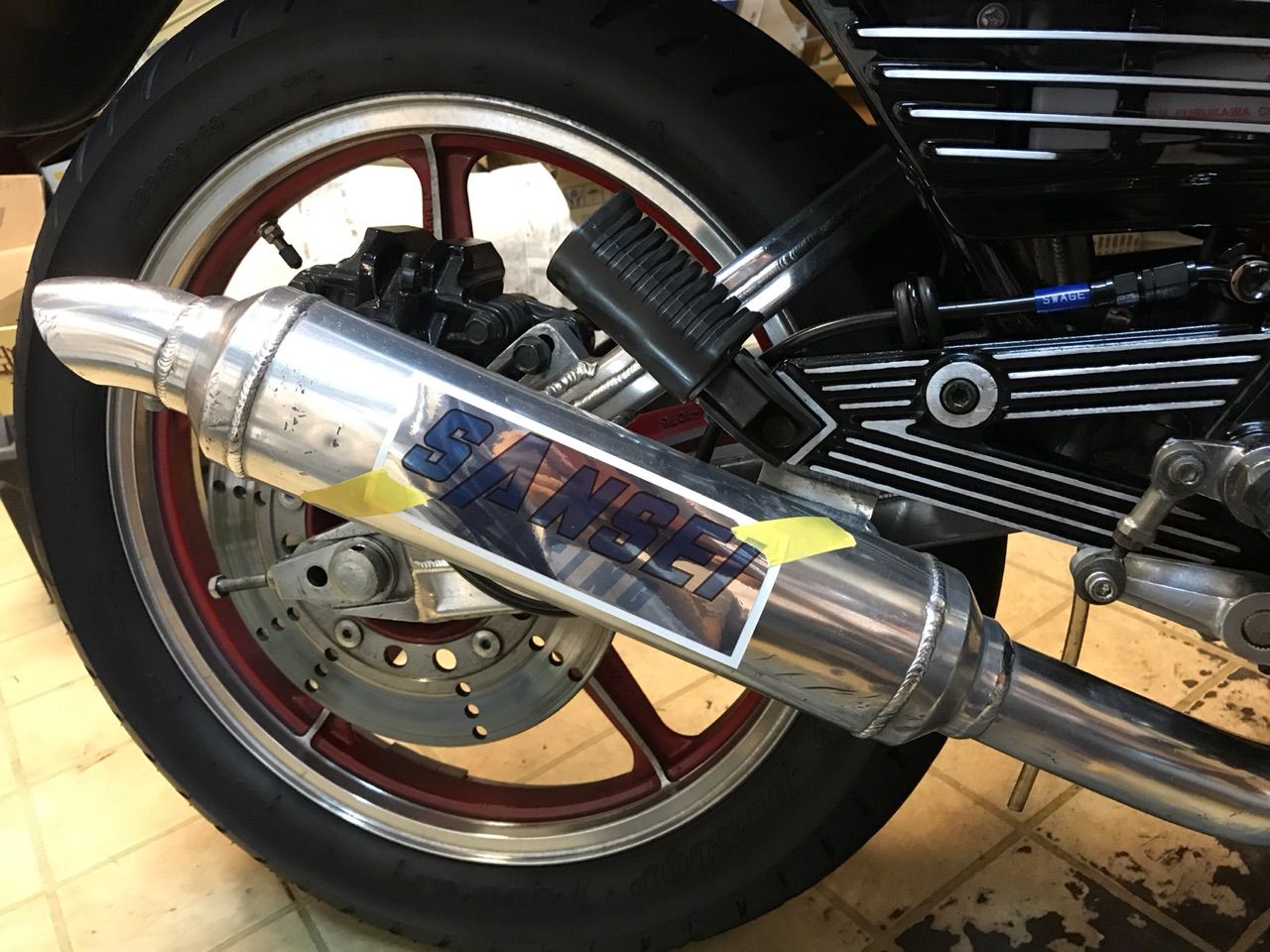 サンセイレーシング ステッカー : Z400GP専門店 エムゼクト つねちゃん