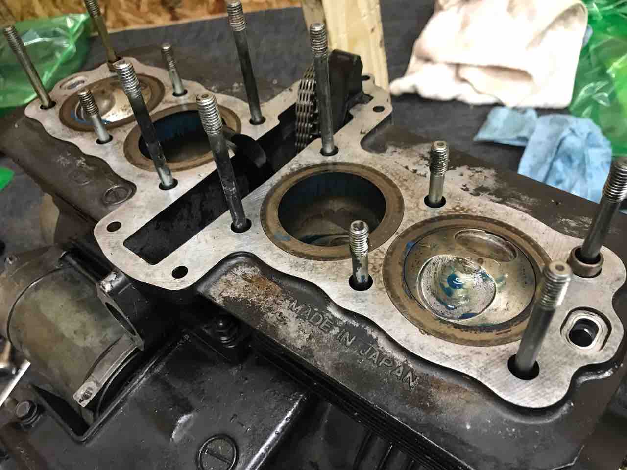 サクっと完成!エンジン腰上OH! : Z400GP専門店 エムゼクト サクっと完成!エンジン腰上OH! : Z400GP専門店 エムゼクト