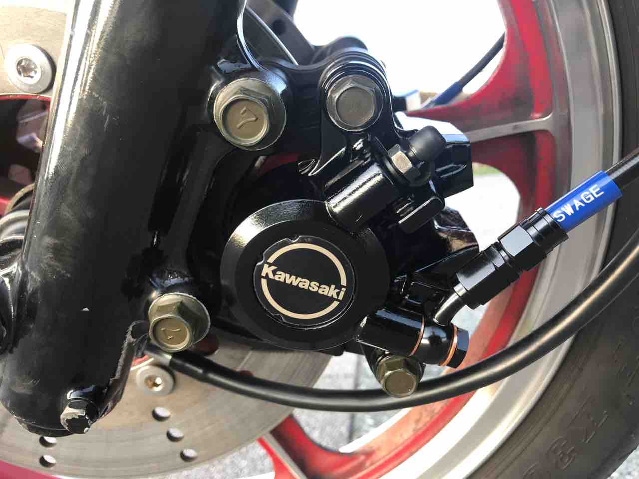 ブレーキ周りリフレッシュ⑥ : Z400GP専門店 エムゼクト つね