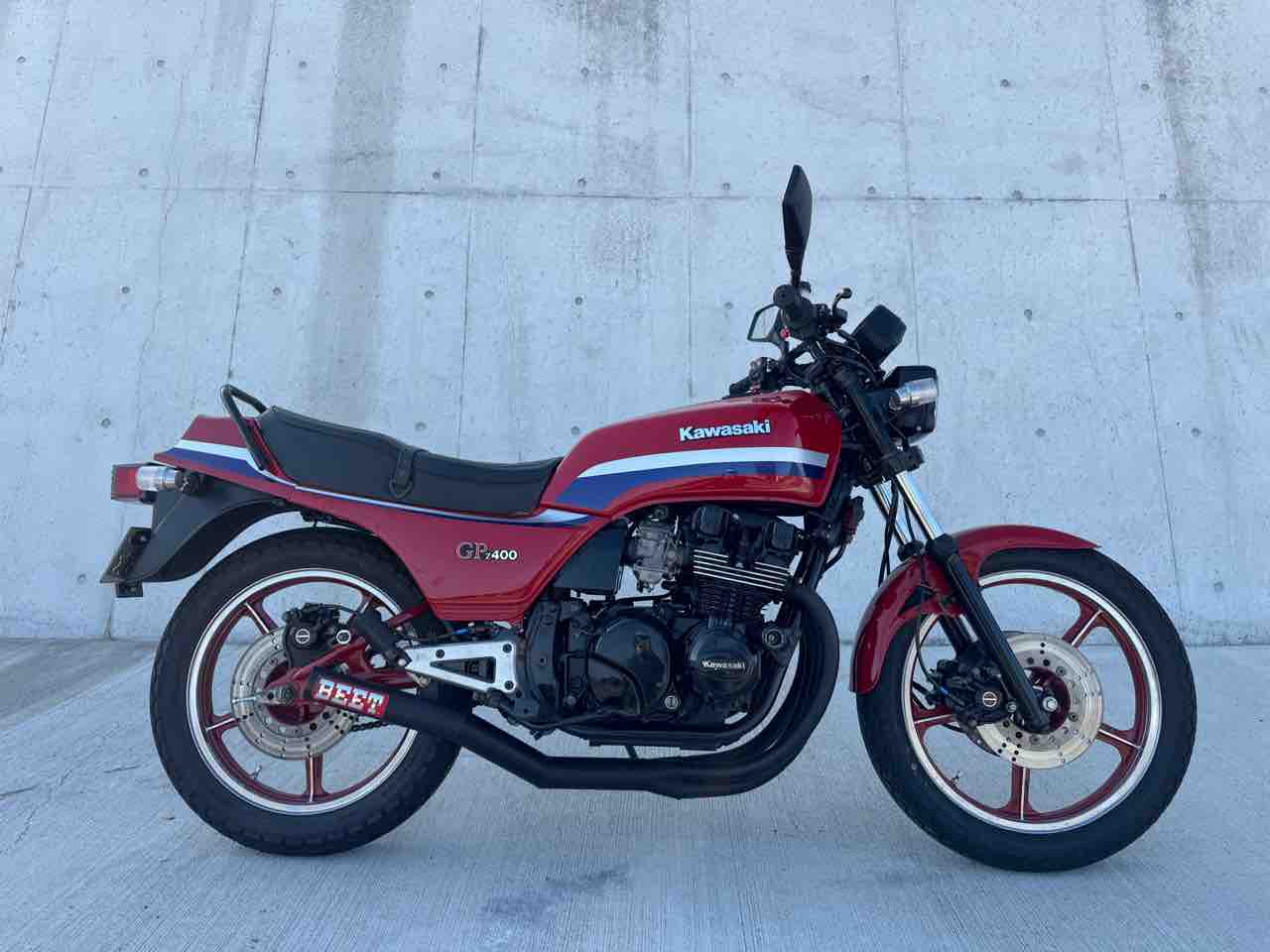 大阪府A様のZ400GP トータルメンテナンス完成！ : Z400GP専門店