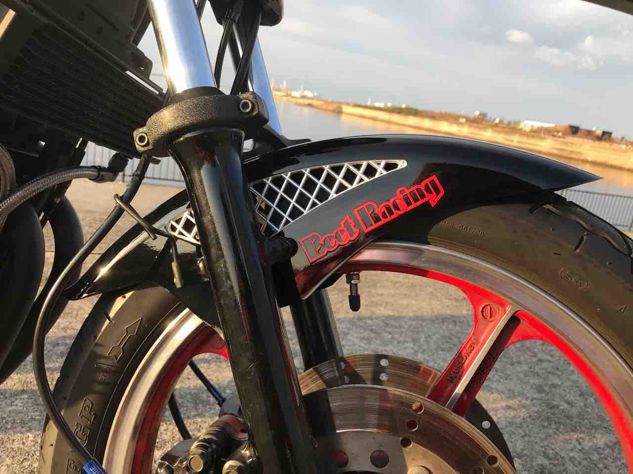 BEETメッシュフェンダー③ : Z400GP専門店 エムゼクト つねちゃんのブログ