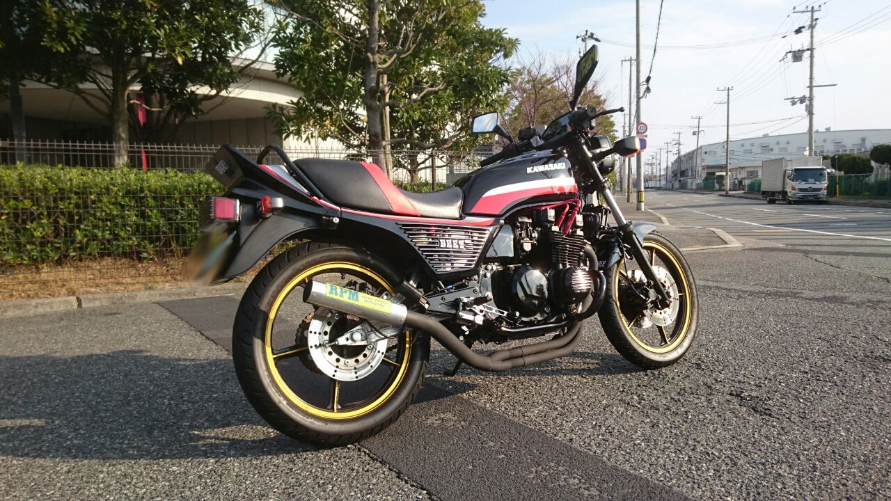 ウエダレーシング アルミスイングアーム Z400GP SR サイドロゴ有り