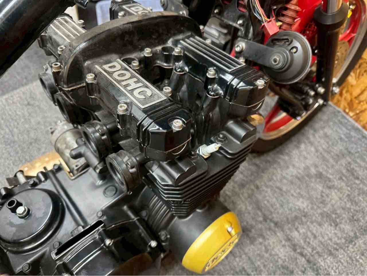 山形県S様のZ400GPメンテナンス② : Z400GP専門店 エムゼクト つね