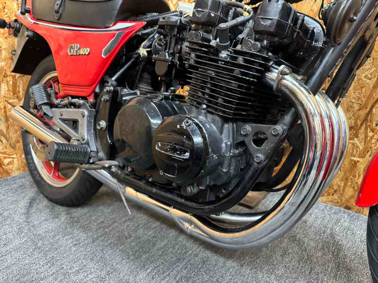 Z400GP 純正 フロントフェンダー [リペイント シロ] 35004-1087 Z400GP