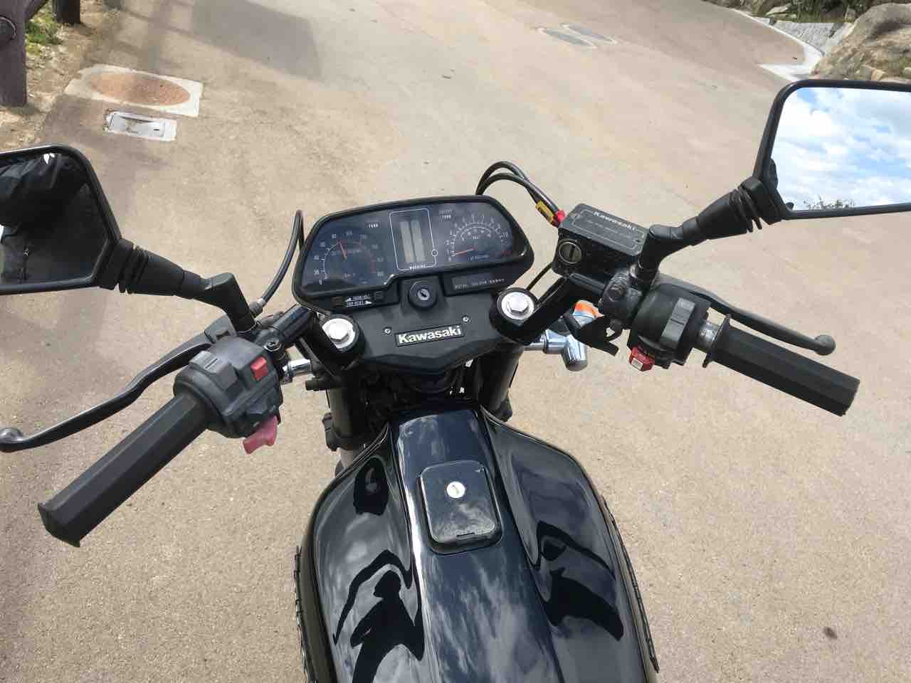 cbx VF教習ハンドルタイプ （純正 cb750 35π くの字ハンドル