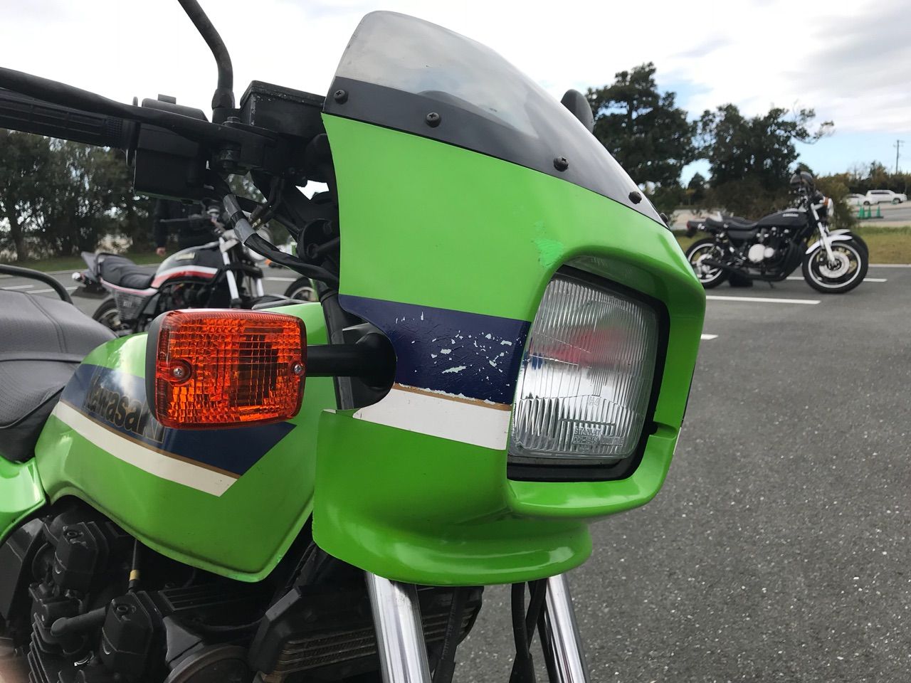 Z400GP Z550GP Z400M ビキニカウル純正当時物カワサキ
