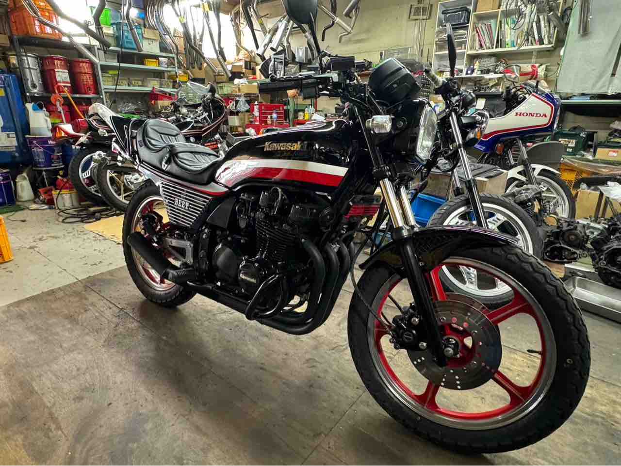 長崎県M様のレストア① : Z400GP専門店 エムゼクト つねちゃんのブログ