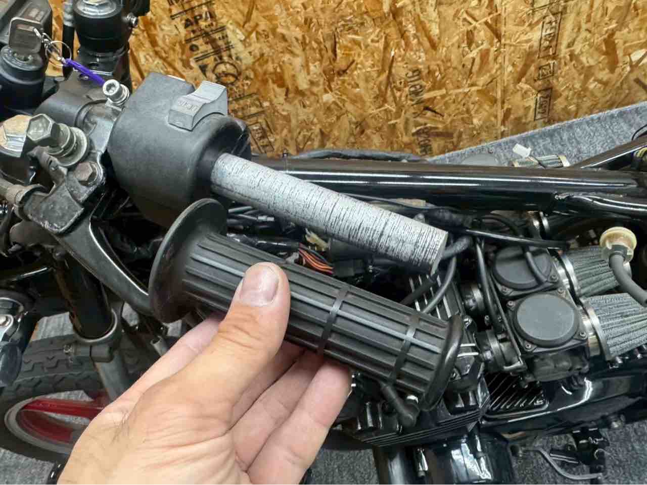 大阪府A様のZ400GP トータルメンテナンス② : Z400GP専門店