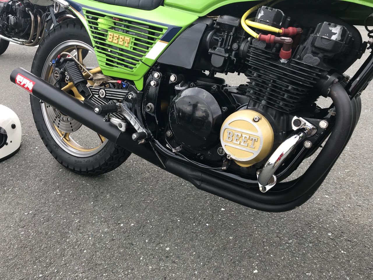 Z400GP 当時物？モリワキ？ ショート管マフラー z400fx モリワキ