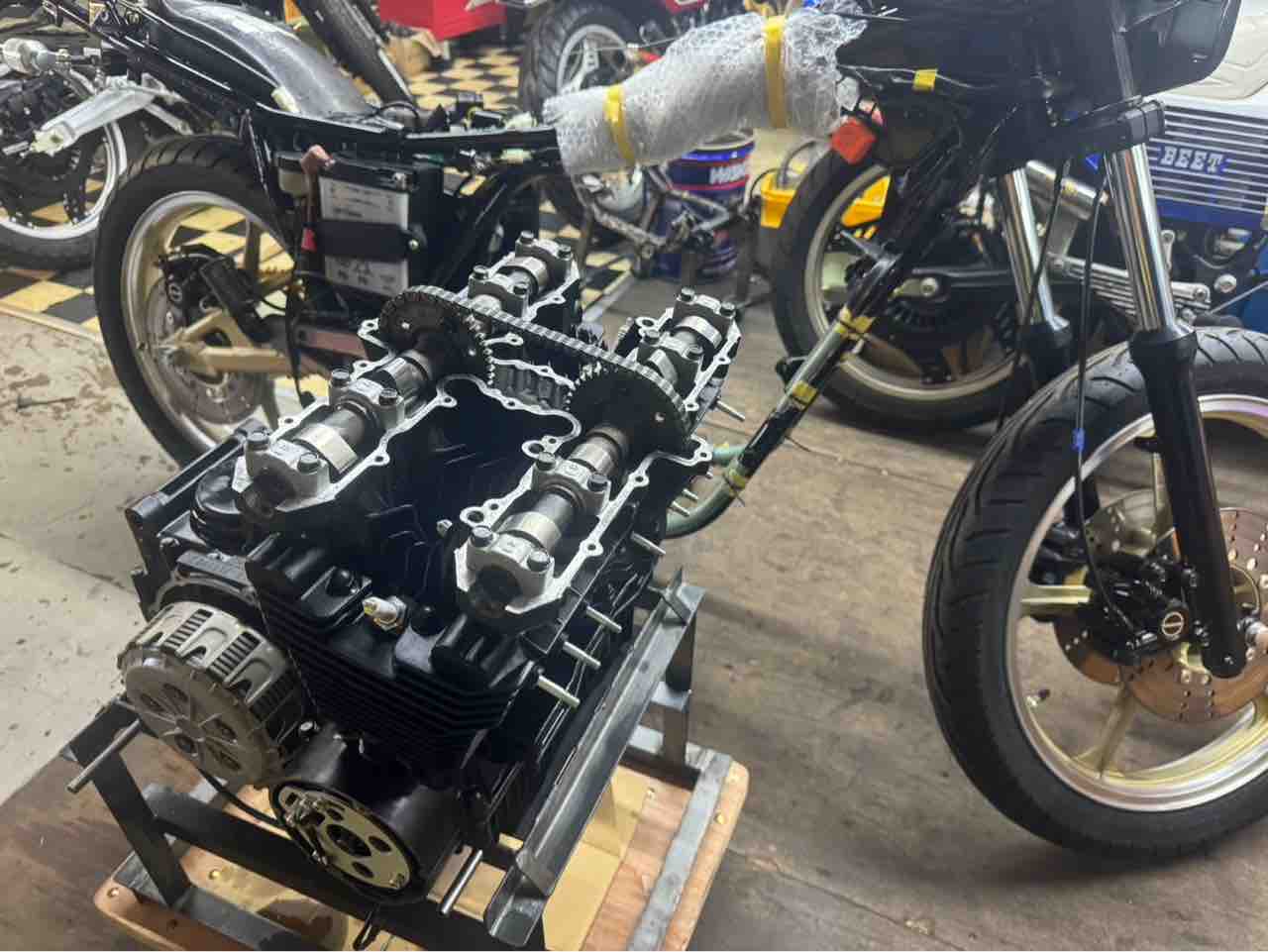 長崎県M様のレストア⑨ : Z400GP専門店 エムゼクト つねちゃんのブログ