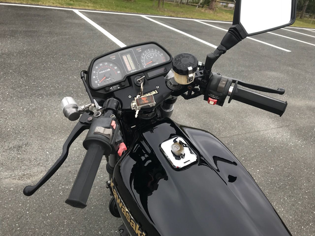 カワサキZ400GP純正ハンドル検)Z550GP， Gpz400F， Gpz550F