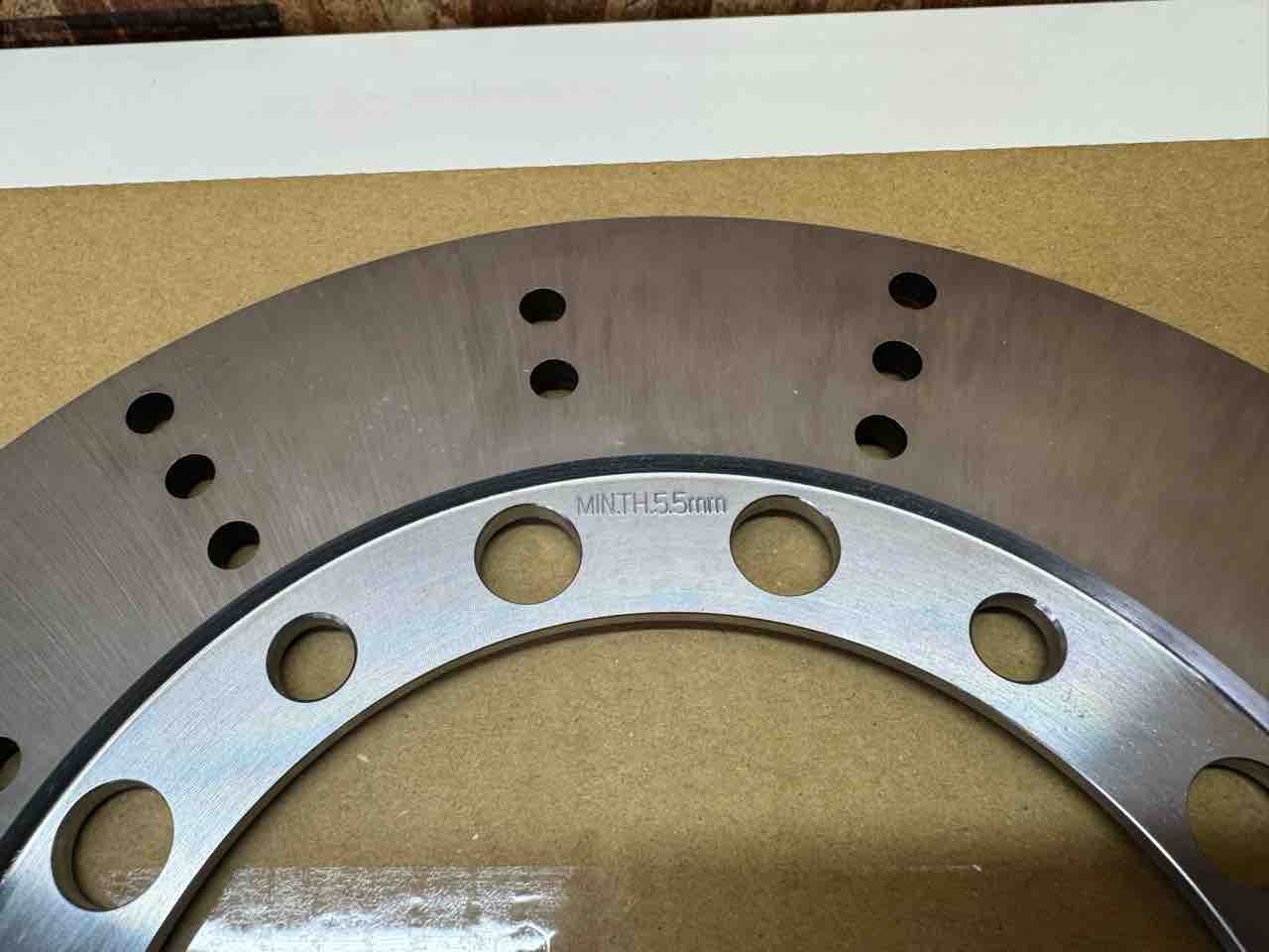 Z400GP フロント ダブル ディスク Z400GPフロント用 ブレーキディスク