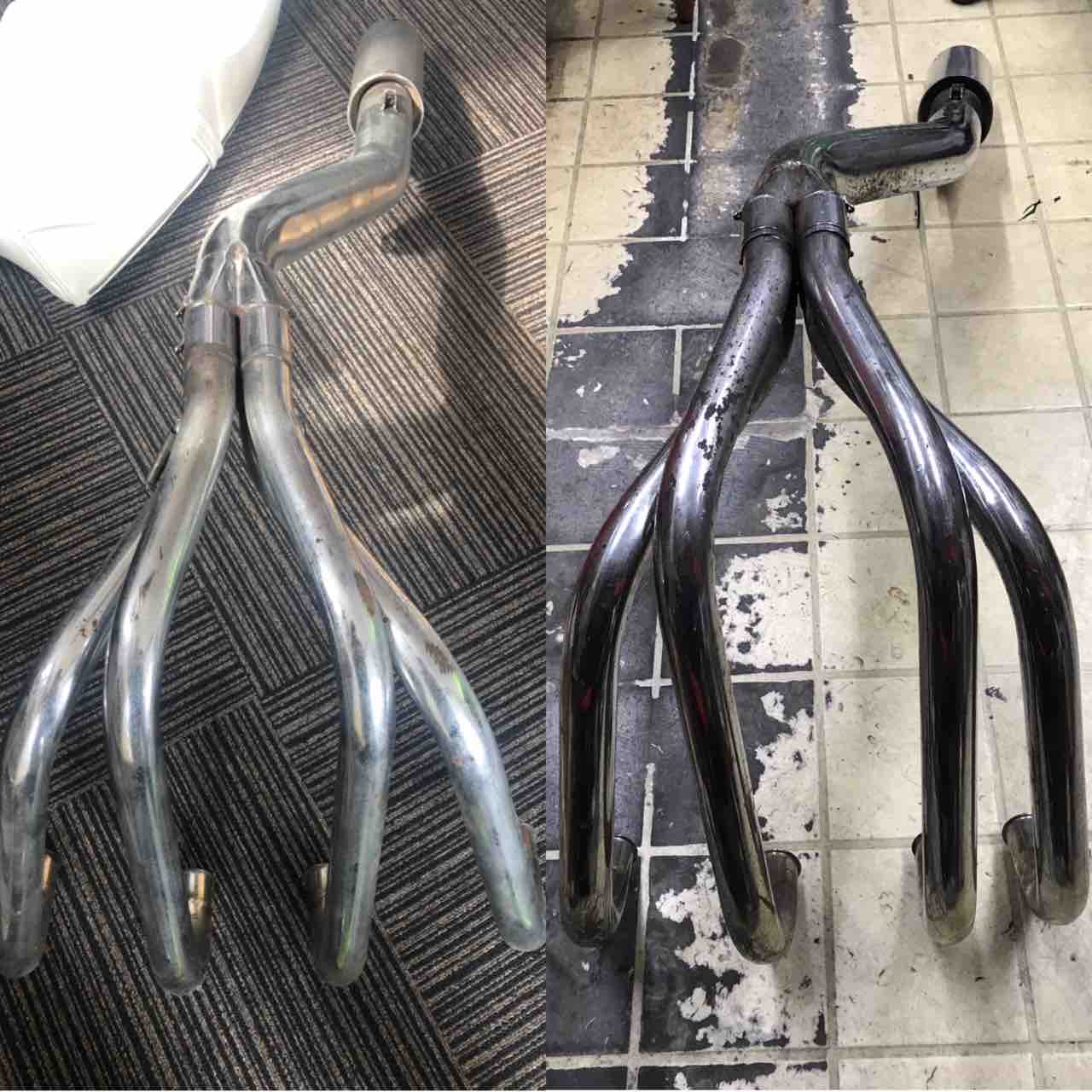 杉崎様せん用　CBX-400Fイノウエエンデュランス本物レース管マフラー イノウエエンデュランス レース管 : Z400GP専門店 エムゼクト