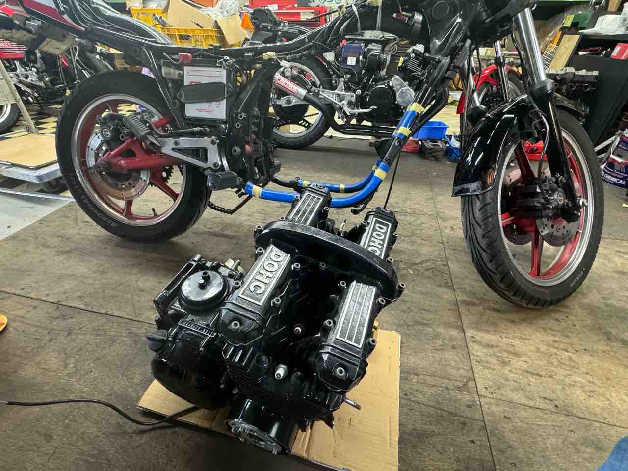 あのエンジンを開ける時がやってきた！ : Z400GP専門店 エムゼクト