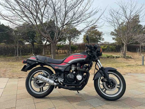 【希少】Z400GP GPZ400F インタークーラー　ストック品 希少】Z400GP GPZ400F インタークーラー ストック品 希少