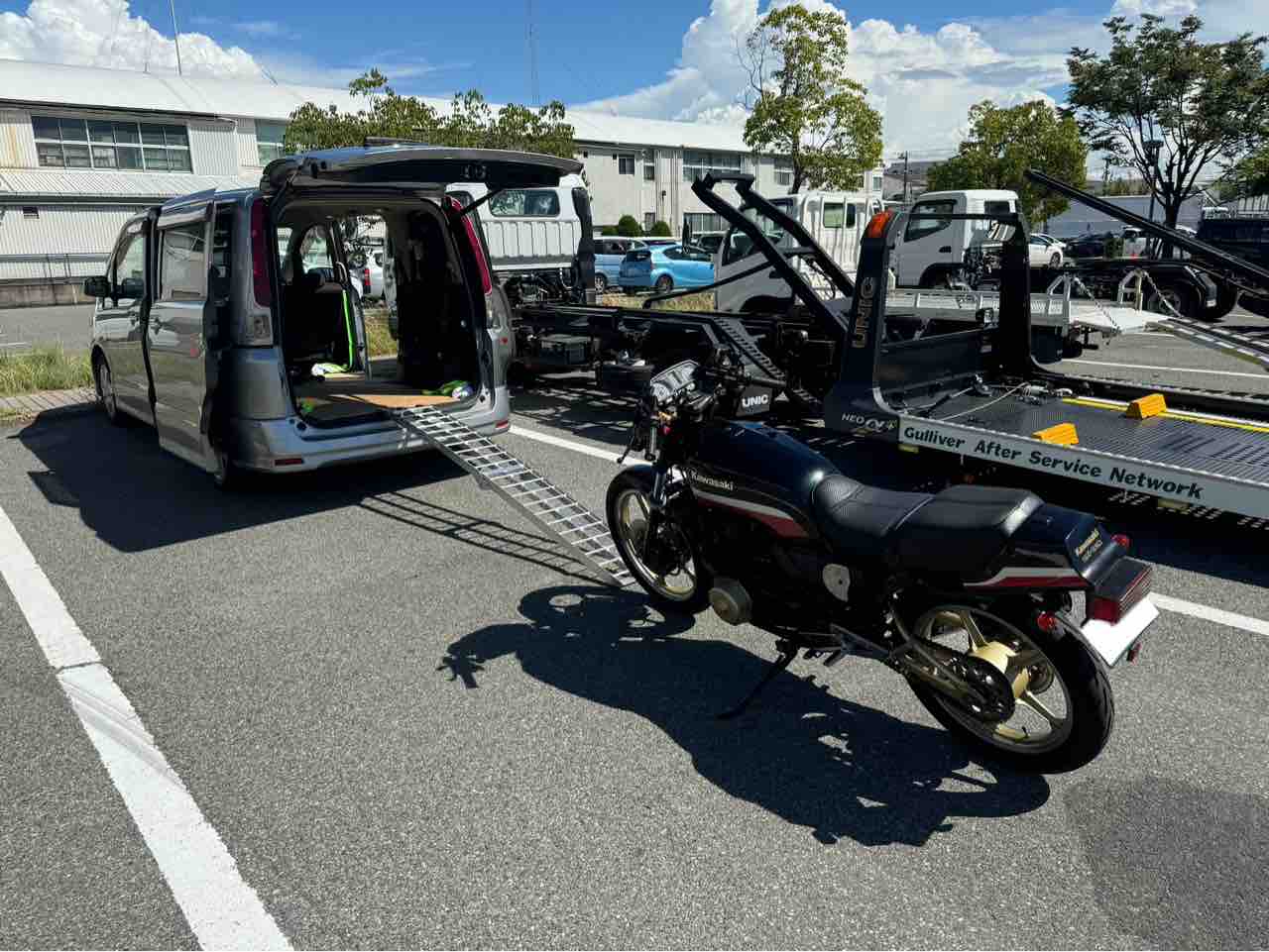 大阪府M様、車検、メンテ、カスタム① : Z400GP専門店 エムゼクト