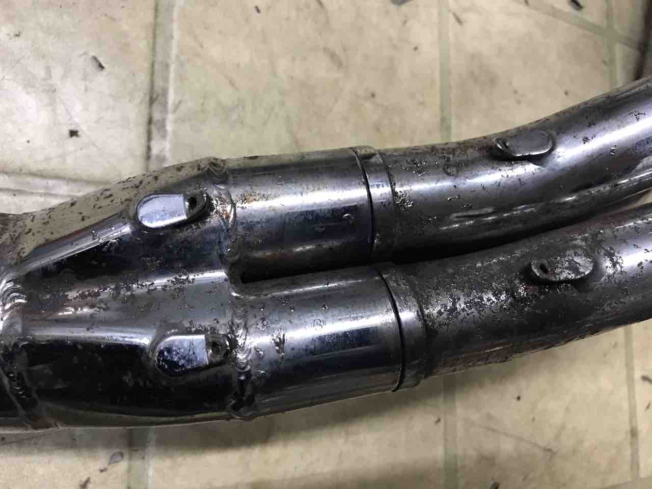杉崎様せん用　CBX-400Fイノウエエンデュランス本物レース管マフラー マフラー音】「当時物 CBX400F イノウエエンデュランス管