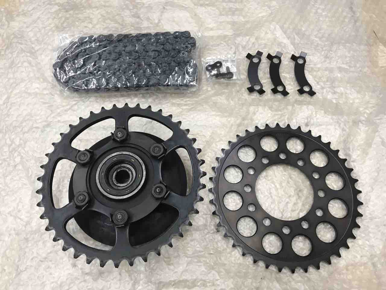 ドライブチェーンを520サイズにコンバート : Z400GP専門店 エムゼクト