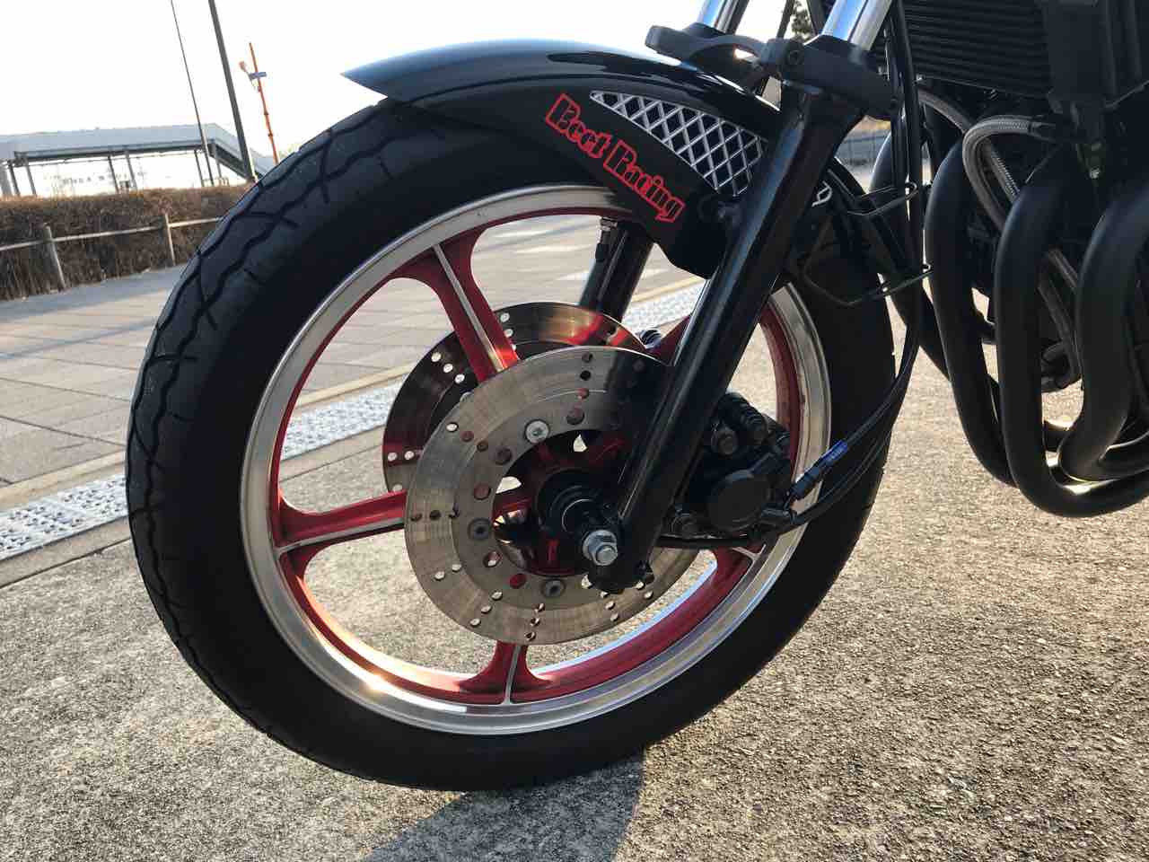 BEETメッシュフェンダー③ : Z400GP専門店 エムゼクト つねちゃんのブログ