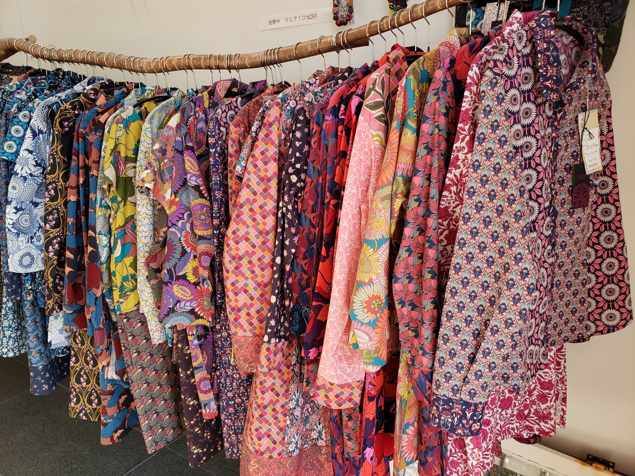 リバティ服のお店 ターシャの布しごと 花だより