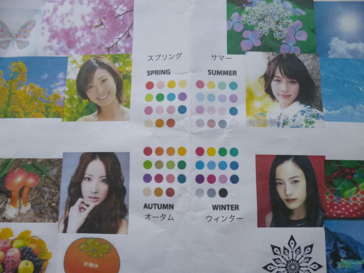 パーソナルカラー ターシャの布しごと 花だより